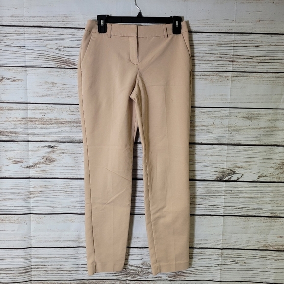 Express Columnist Ankle Pants In Khaki Size 2 Long - Picture 3 of 5